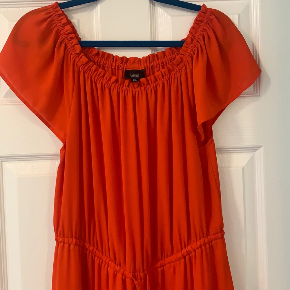 Orange Dress